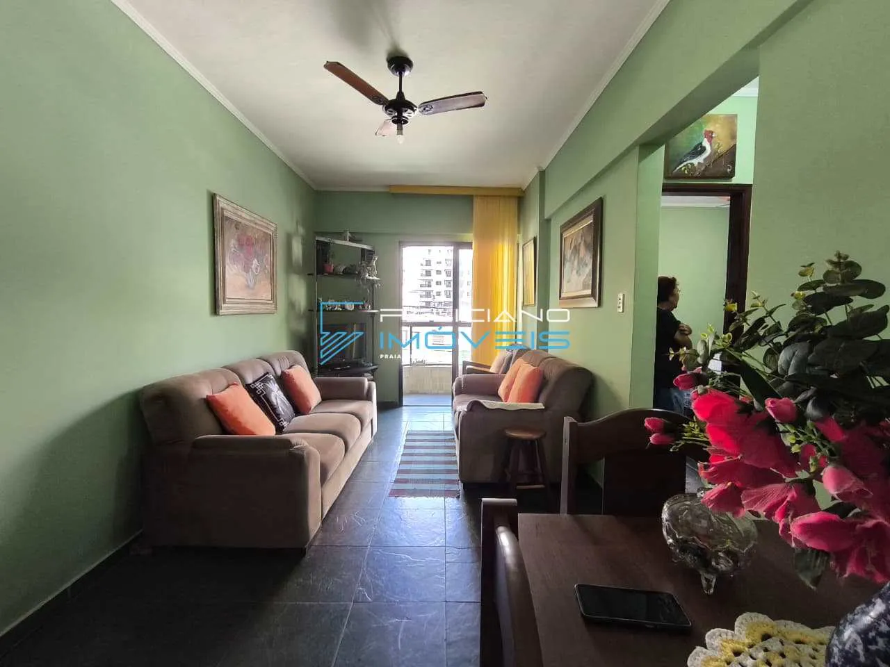 Imagem Apartamento com 2 quartos, Guilhermina, Praia Grande - R$ 380 mil, Cod: 7312