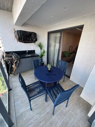Imagem Apartamentos com varanda / sacada gourmet e área de lazer na cobertura a 400m da praia em Manaíra - AP0206