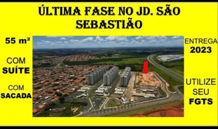 Foto do imóvel APARTAMENTO RESIDENCIAL em HORTOLÂNDIA - SP, S. Sebastião