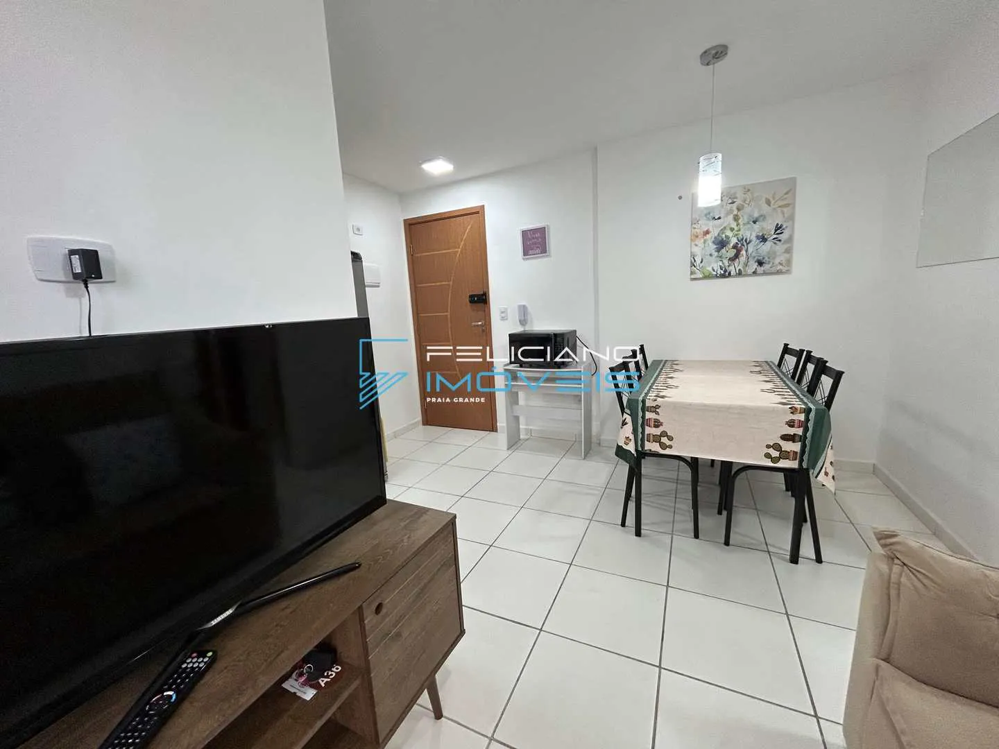 Imagem Apartamento com 2 quartos, Aviação, Praia Grande - R$ 380 mil, Cod: 6149