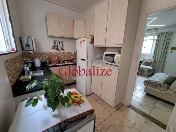 Imagem Apartameno à venda com 70m², 2 quartos, 1 banheiro por R$350.000,00 no Embaré em Santos