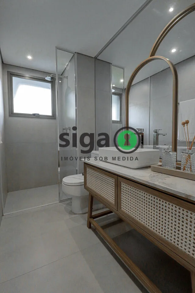 Imagem Apartamento 111m² Mobiliado - 3 dormitórios sendo 2 Suítes, 2 Vagas e Varanda Gourmet Integrada