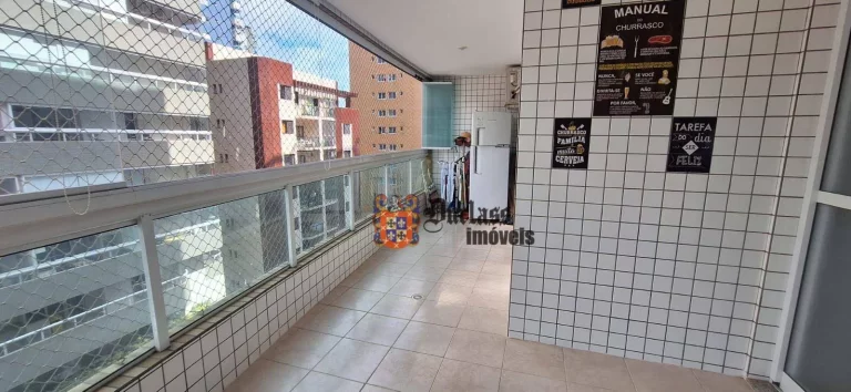 Imagem Apartamento com 3 dormitórios à venda, 114 m² por R$ 840.000 - Canto do Forte - Praia Grande/SP
