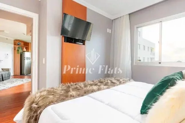 Imagem Flat disponível para venda no Bela Cintra Stay by Atlantica Residences, com 48,40m², 2 dormitórios e 1 vaga