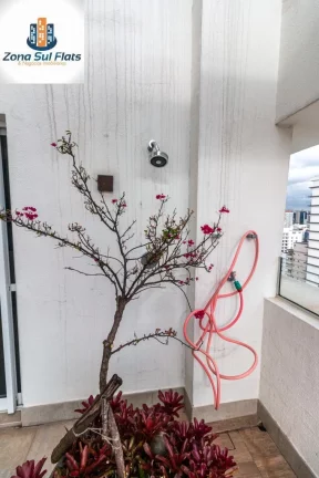Imagem Linda Cobertura Para Locação No Brooklin Com 1 Suíte e 2 Vagas