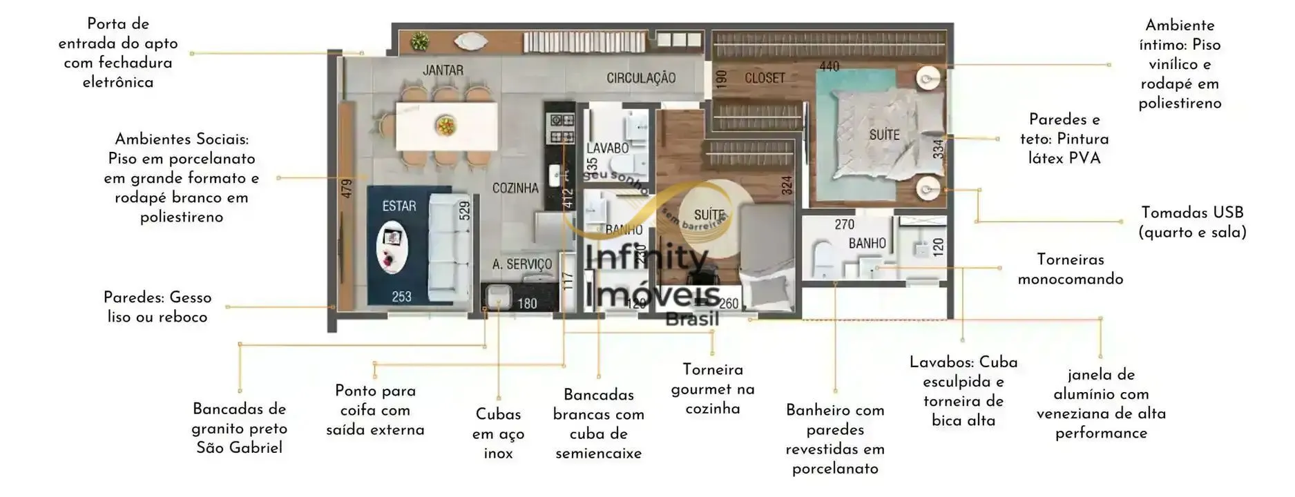 Imagem VISION LIVE SION - Apartamento à venda no bairro Sion - Belo Horizonte/MG