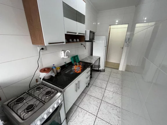 Imagem Apartamento com 1 dormitório à venda, 58 m² por R$ 270.000,00 - Itararé - São Vicente/SP