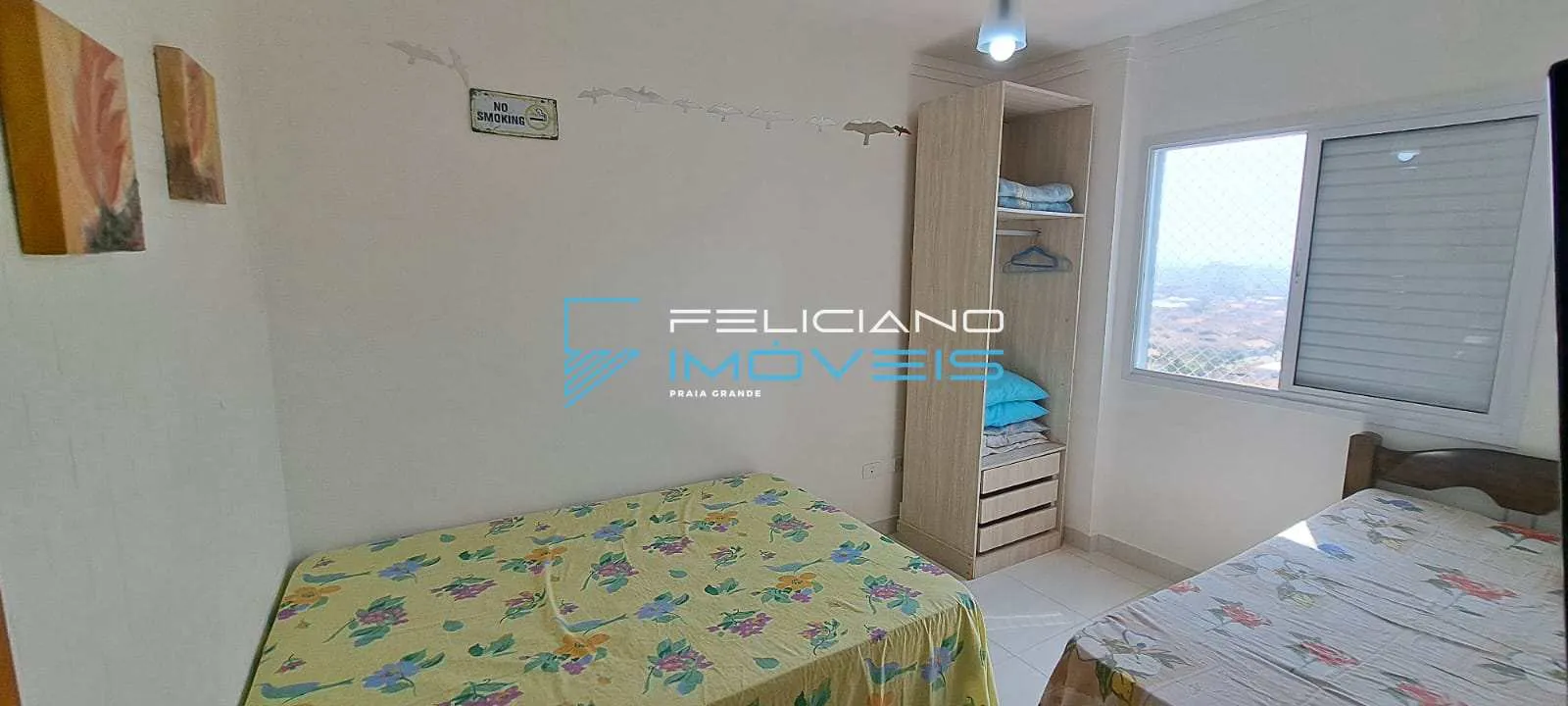 Imagem Apartamento com 1 quarto, Balneário Maracanã, Praia Grande - R$ 340 mil, Cod: 3458