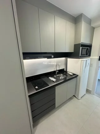 Imagem Apartamento para locação no Paraíso, São Paulo-SP: 1 quarto, 1 sala, 1 banheiro, 30m² de área.