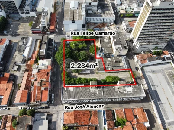 Imagem ÁREA À VENDA - RUA FELIPE CAMARÃO, CIDADE ALTA - NATAL/RN