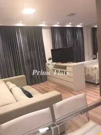 Imagem Flat disponível para venda no Condomínio Edifício Diogo Home Boutique na Vila Nova Conceição, com 48m², 1 dormitório e 1 vaga