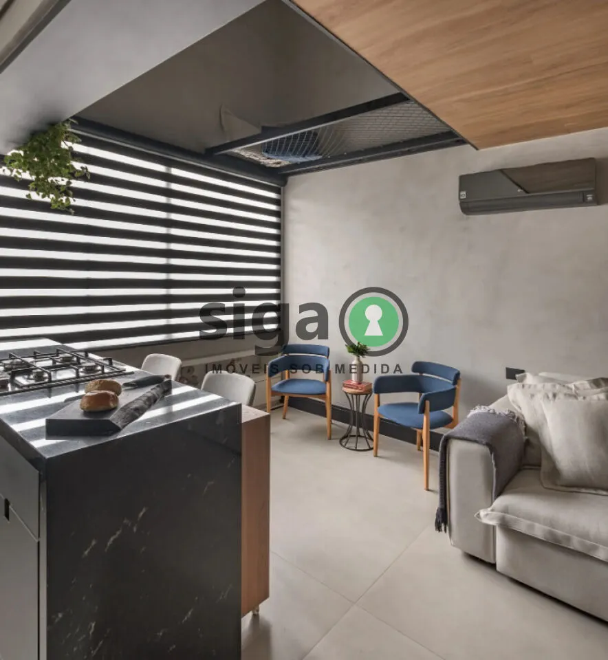 Imagem Duplex com 1 quarto e 1 vaga no Brooklin para venda ou locação