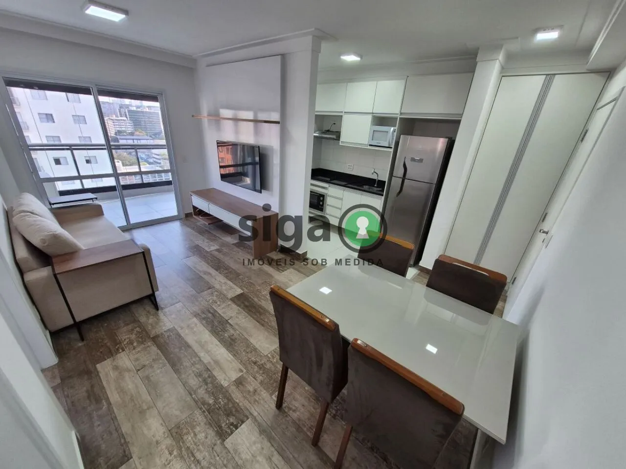 Imagem Apartamento para Locação em Chácara Santo Antônio com 1 quarto