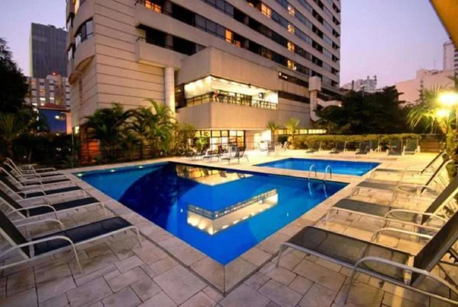 Imagem Flat disponível para venda no Hotel Paulista São Paulo, com 30m², 1 dormitório e 1 vaga