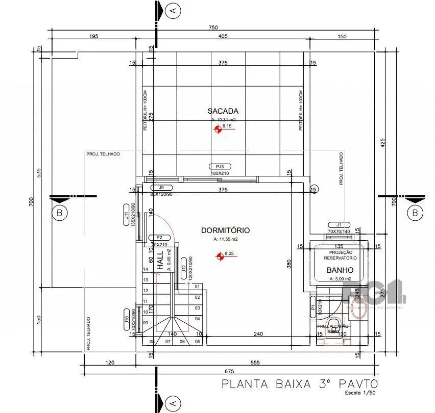 Imagem Casa Condominio 3 Dormitório(s) Bairro Espirito Santo