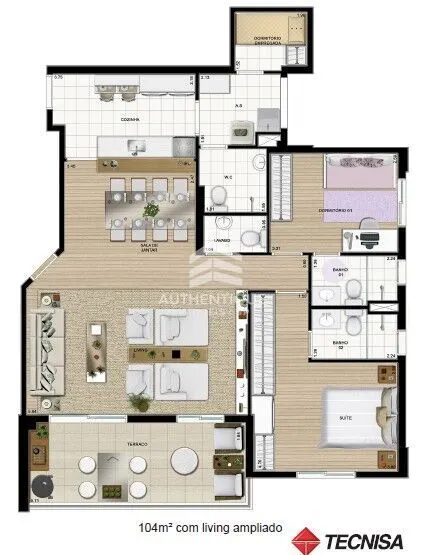 Imagem ARCADIA CENTRO SAO BERNARDO DO CAMPO - Apartamento à venda no bairro Centro - São Bernardo do Campo/SP