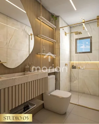 Imagem Flat/Loft/Estúdio com 1 quarto, Centro - Balneário Piçarras