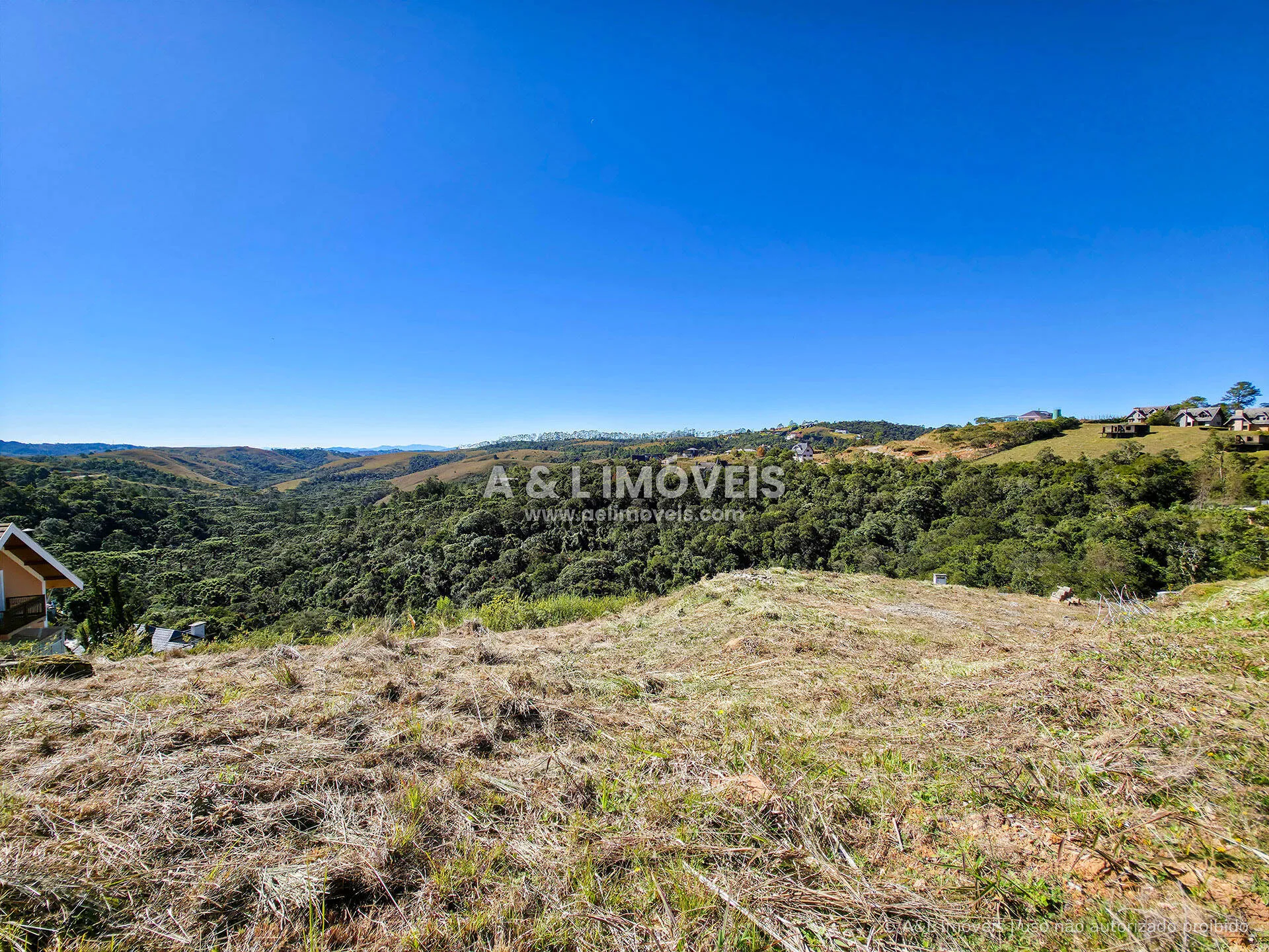 Imagem Terreno no Condomínio Ecológico II com 1.004,01 m², aclive e vista