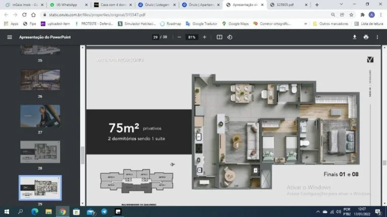Imagem Apartamento 2 dormitórios novo no Ecoville - New In Vanguard