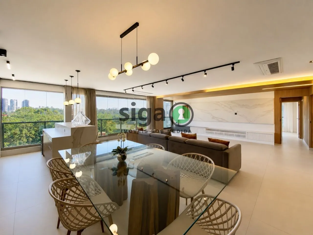 Imagem Apartamento de 186m² na Cidade Jardim com 3 suítes, depósito privativo e alto luxo