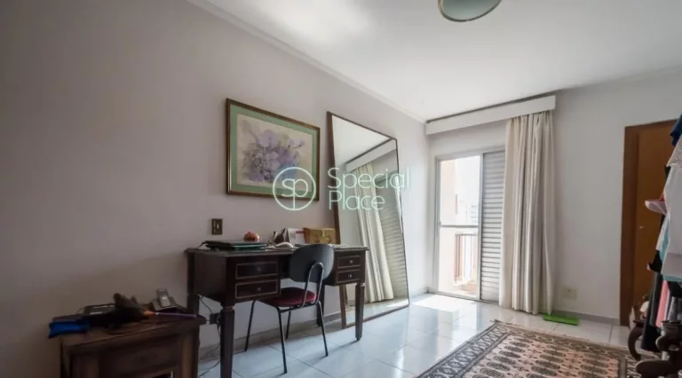 Imagem Amplo apartamento no miolo do Brooklin, 170 m², andar alto, sala para dois ambientes com ar condici...