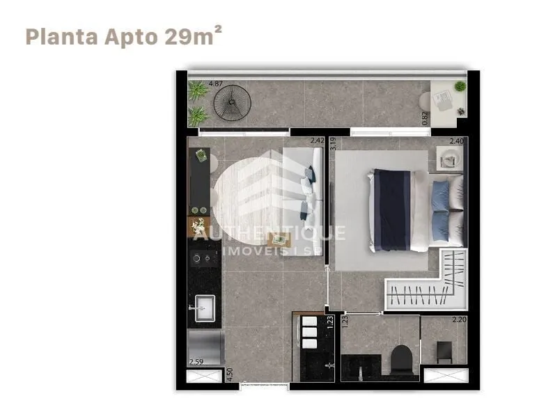 Imagem Welconx Vila Olímpia - Apartamento à venda no bairro Vila Olímpia - São Paulo/SP, Zona Sul