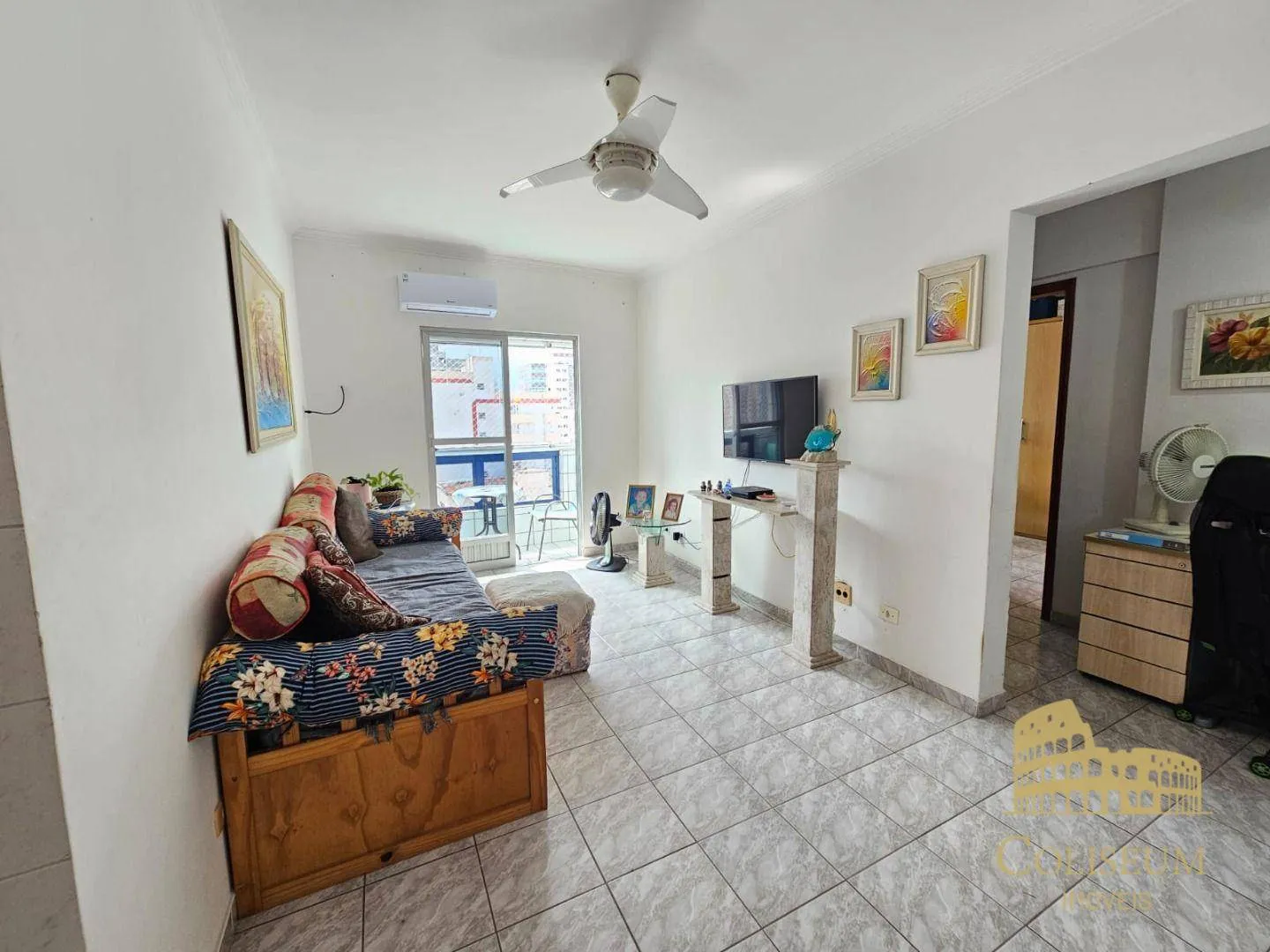 Foto do imóvel Apartamento com 1 dormitório à venda, 62 m² por R$ 335.000,00 - Vila Assunção - Praia Grande/SP