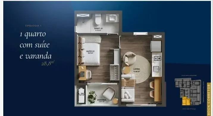 Imagem Apartamento com 2 Quartos à Venda, 55 m² em Pituaçu - Salvador