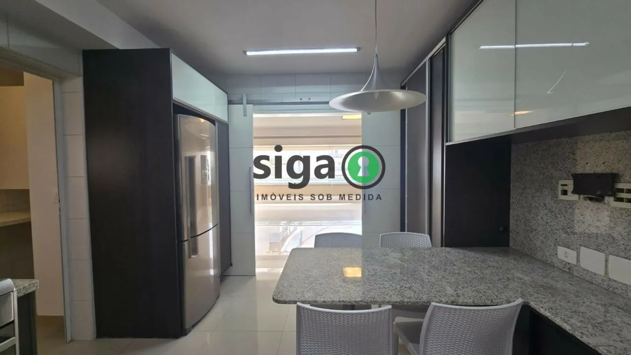 Imagem Apartamento à venda no Brooklin com 3 suítes, varanda gourmet, lazer completo