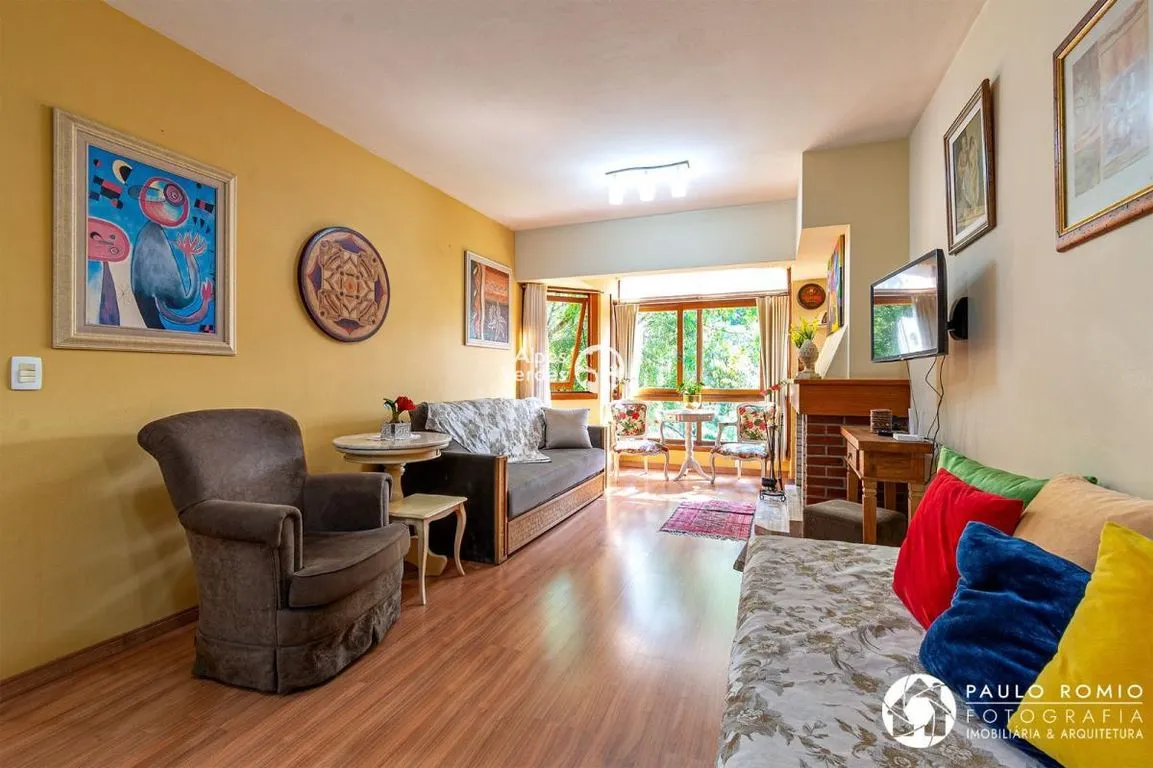 Imagem Vende-se apartamento mobiliado em Gramado a 5 minutos da Rua Coberta