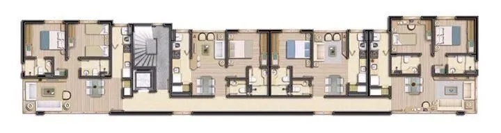 Imagem Apartamento 2 dormitórios com 1 suíte e box duplo de garagem no bairro Auxiliadora .