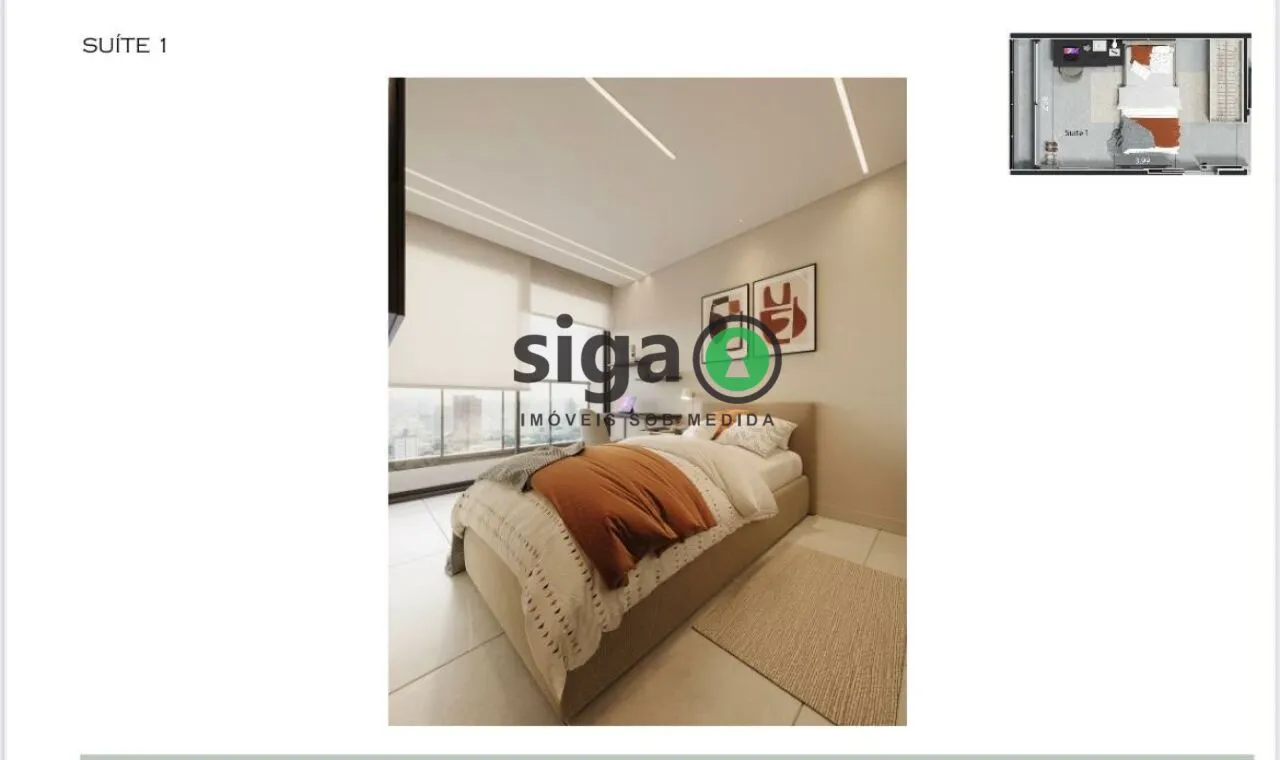 Imagem Apto à Venda com 176m², com 3 suites, 2 vagas na Vila Olímpia, no contrapiso, recém entregue