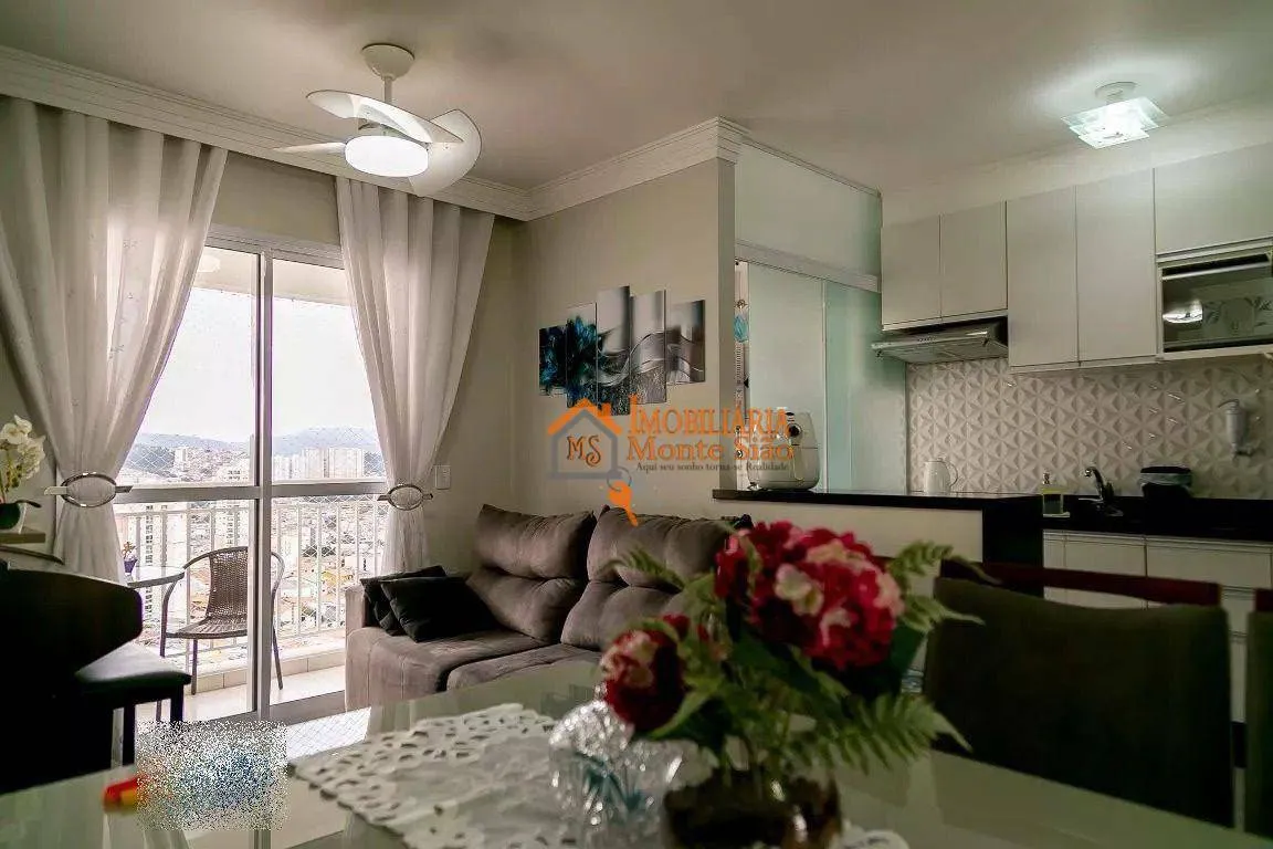 Imagem Apartamento com 2 dormitórios à venda, 57 m² por R$ 570.000,00 - Jardim Flor da Montanha - Guarulhos/SP
