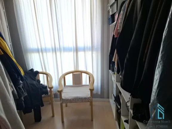Imagem (Permuta ou financiamento)Sobrado em condomínio, terraço, 03 quartos c/suíte no Vista Alegre em Curitiba PR
