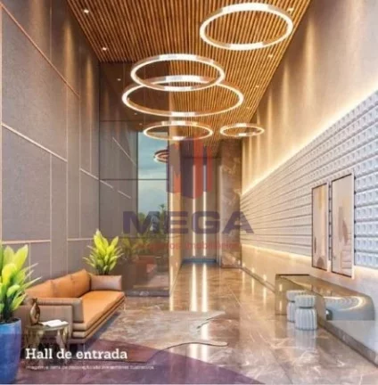 Imagem 2 Quartos com Suíte andar Alto, Sauna, Piscina adulto e infantil, Churrasqueiras, Playground, Quadr...