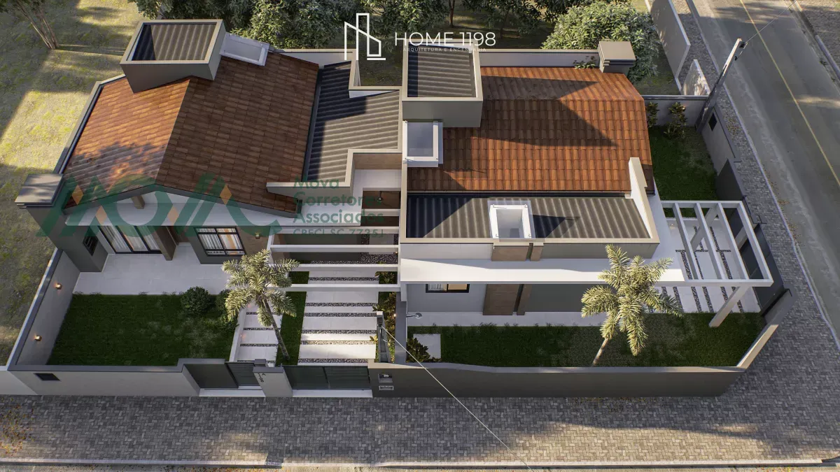 Imagem Casa NOVA, com projeto moderno e excelente padrão de acabamento. 
São 3 dormitórios, sendo 1 suí...