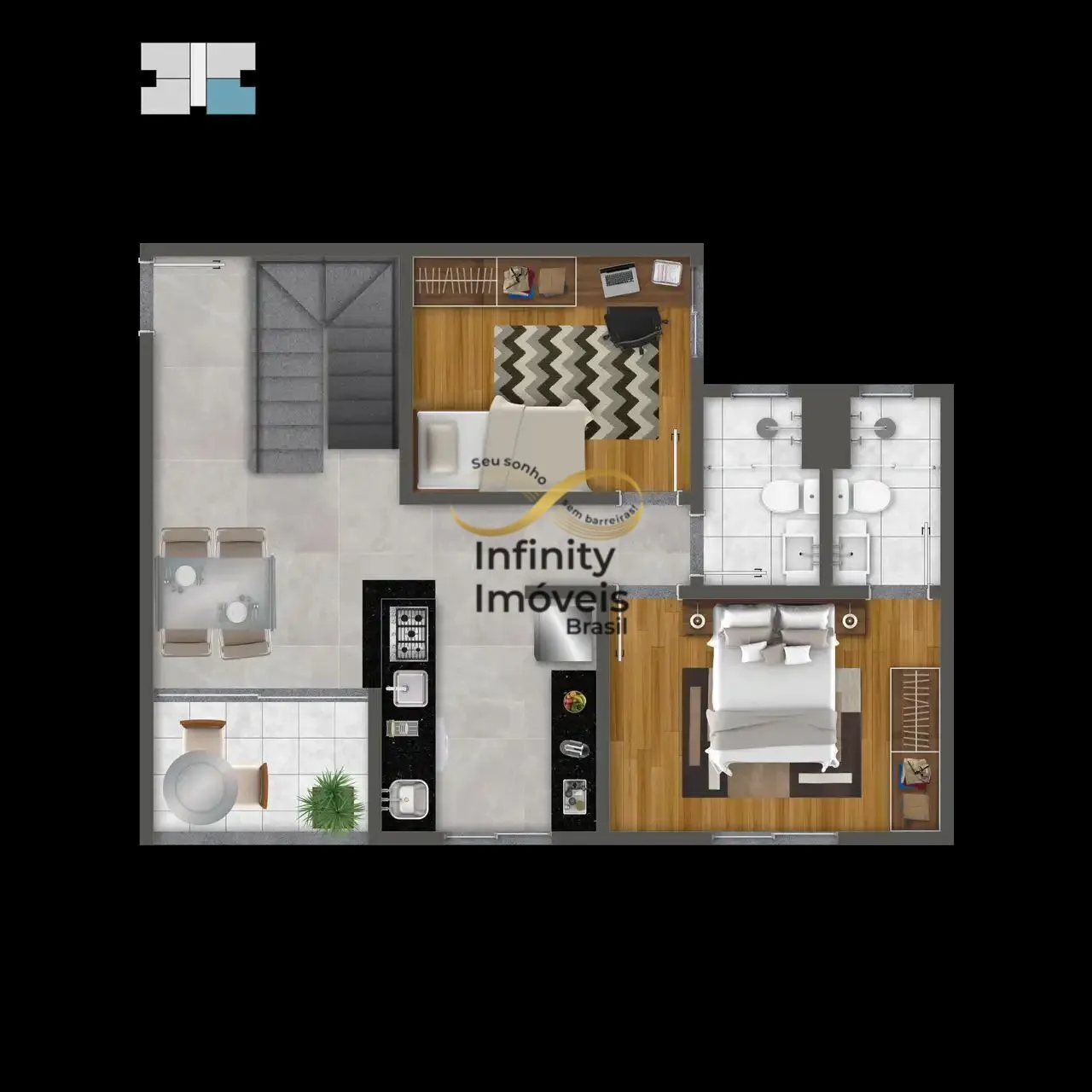 Imagem MOMENTUM RESIDENCE - Apartamento à venda no bairro Dom Cabral - Belo Horizonte/MG