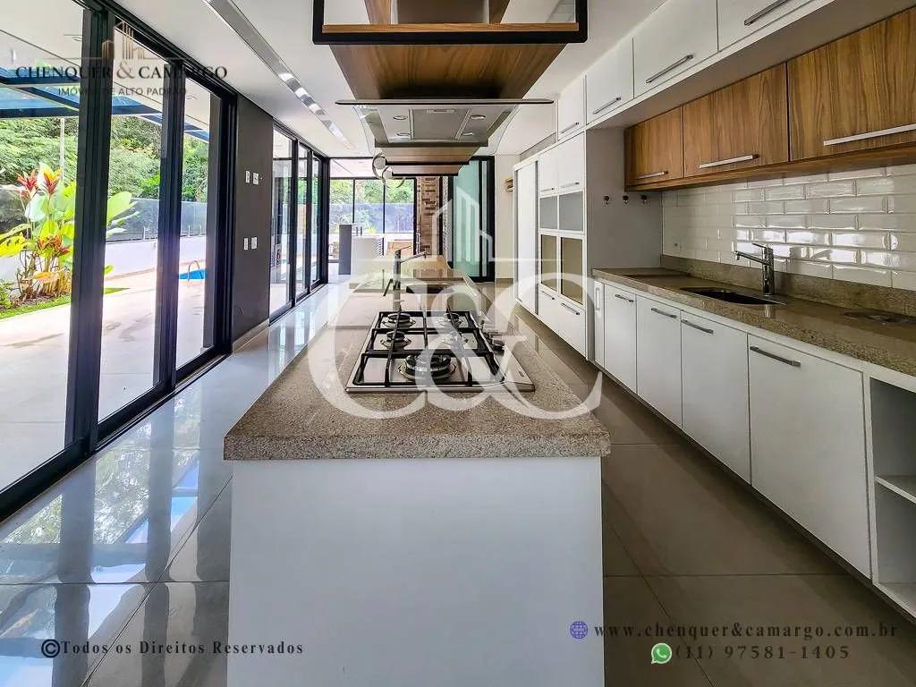 Imagem Casa à venda no Brisas da Mata Jundiaí, 283m², elevador, 3 suítes e piscina aquecida