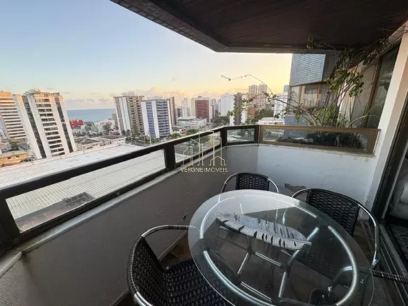 Imagem Cobertura 4/4 com Piscina Privativa e Vista Mar na Pituba