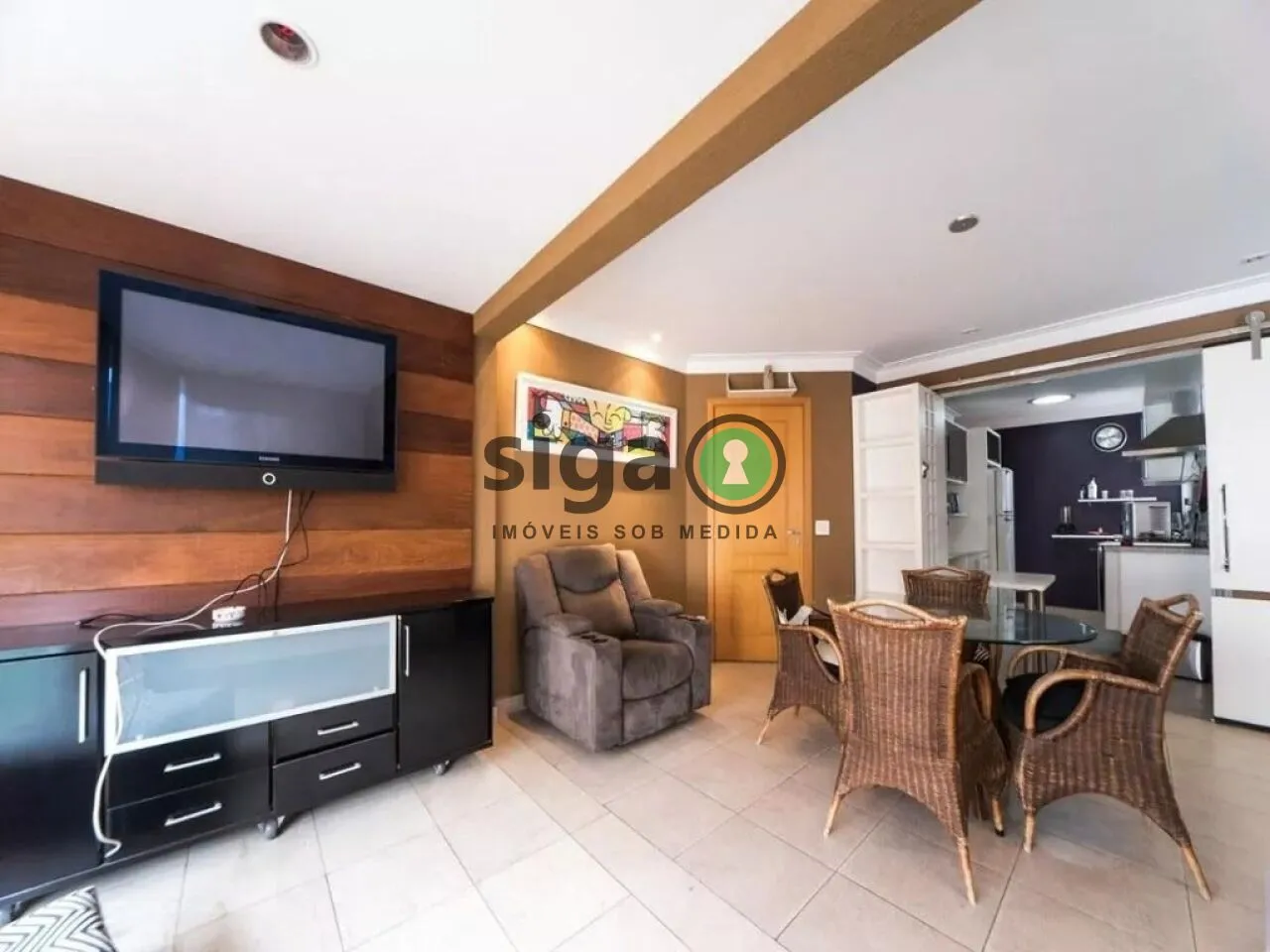 Imagem Apartamento Moderno com Varanda e Ar-Condicionado no Coração da Vila Olímpia.