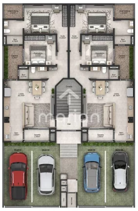 Imagem Apartamento com 2 quartos, Itacolomi - Balneário Piçarras