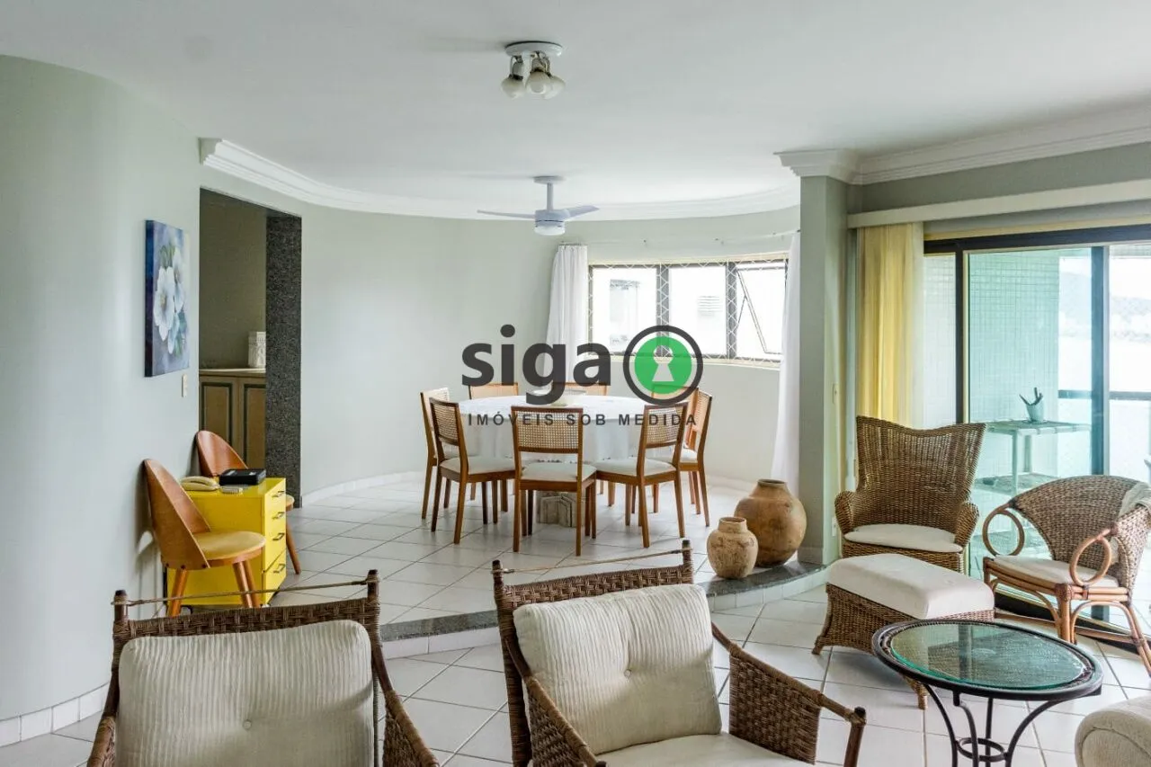 Imagem Apartamento 475m² com 4 quartos (suíte) - PRAIA DA ENSEADA TORTUGAS - GUARUJÁ/SP
