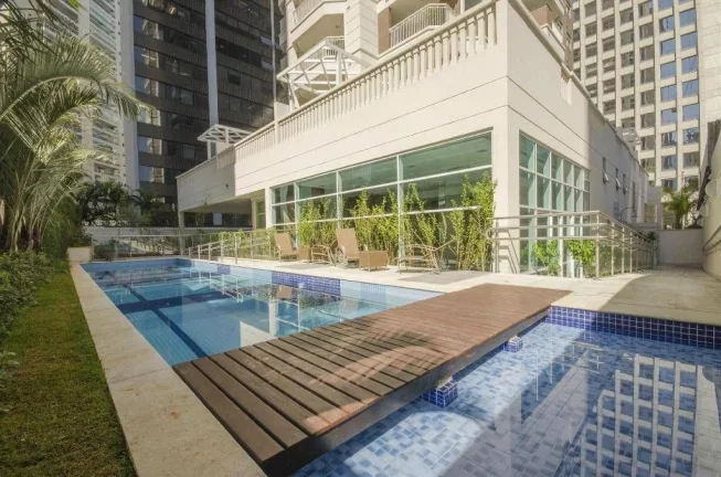 Imagem Flat disponível para venda no Estanconfor Villa Olímpia, com 42m², 1 dormitório e 1 vaga de garagem