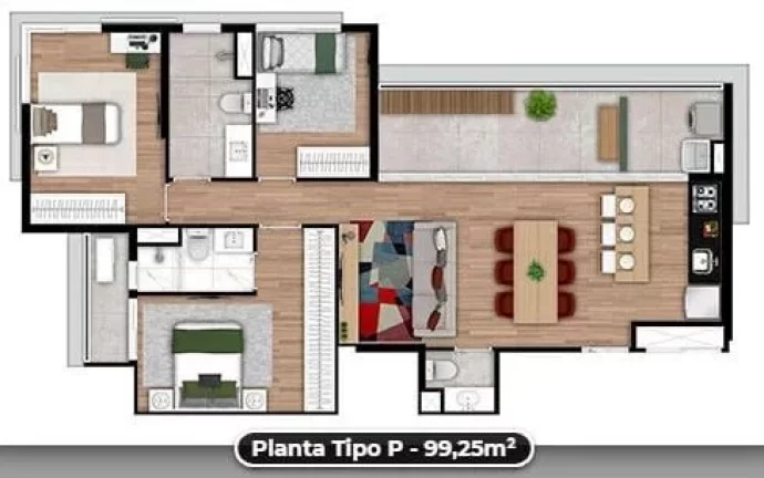 Imagem Apartamento à Venda Na Vila Mariana Com 3 Dormitórios e 2 Vagas - Em Obras