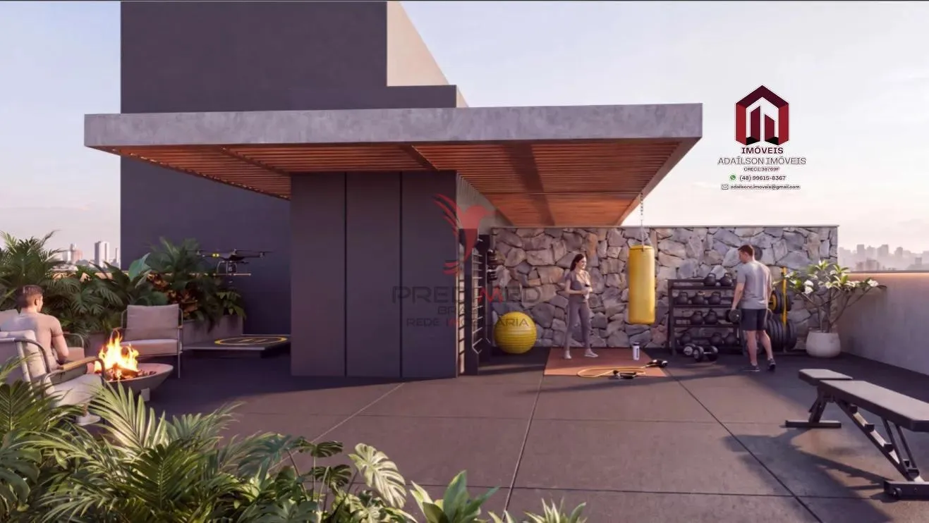 Imagem Unidades habitacionais do Rise aptos de 1 e 2 Dormitórios Centro Florianópolis SC Brasil