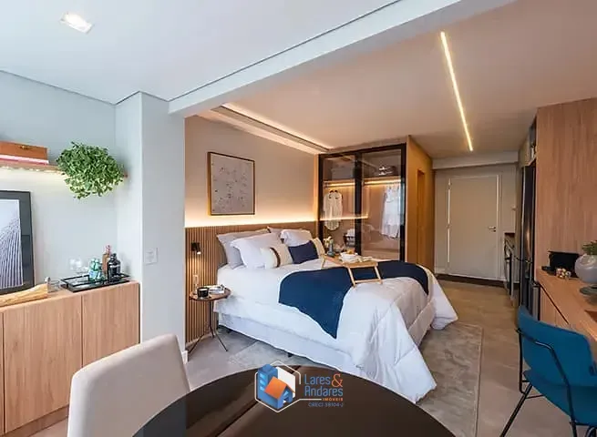 Imagem Apartamento para venda em Vila Clementino com 1 quarto, sendo 1 suíte, 46m²