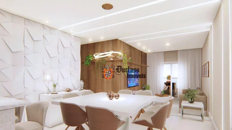 Imagem Apartamento com 2 dormitórios à venda, 75,78 m² a partir de R$ 490.175 - Aviação - Praia Grande/SP