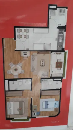 Imagem Apartamento com 2 Quartos para Alugar, 63 m² em Vila Dom Pedro I - São Paulo