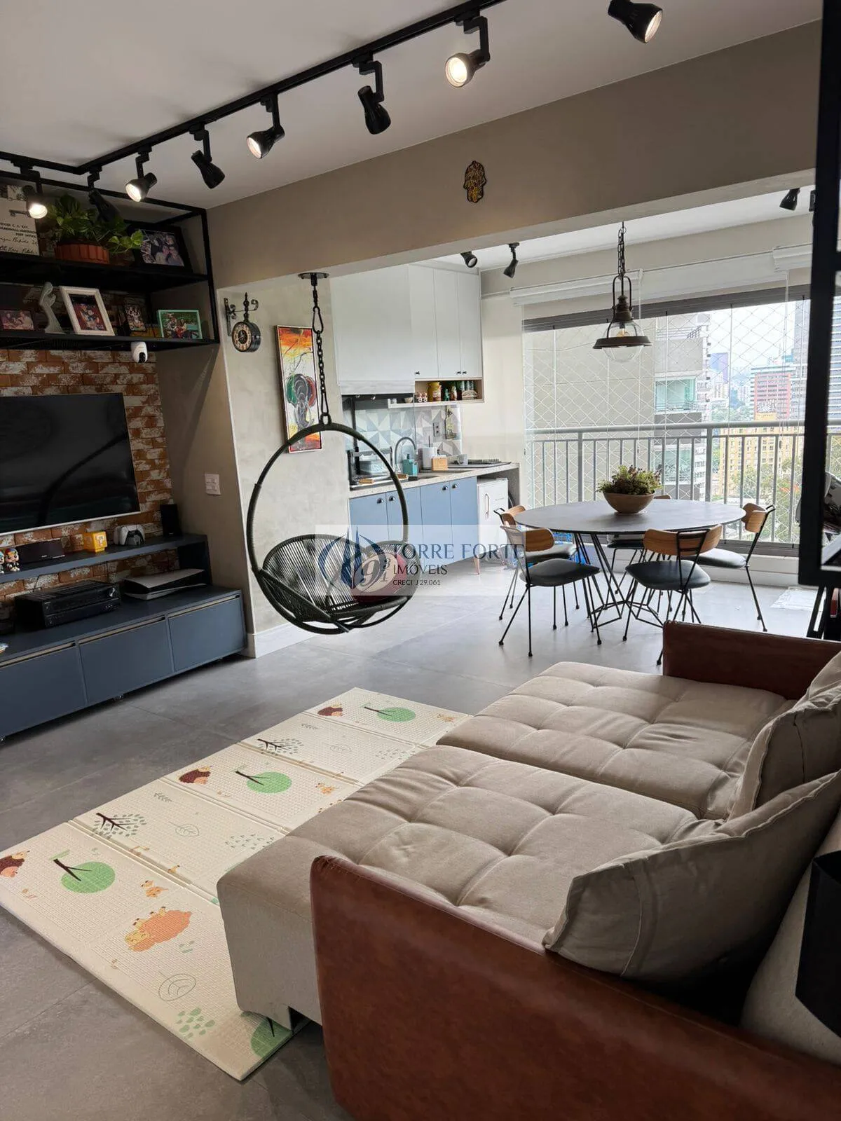 Imagem Excelente apartamento com 79 m², 2 dormitórios, mobiliado, a 450 m do metrô