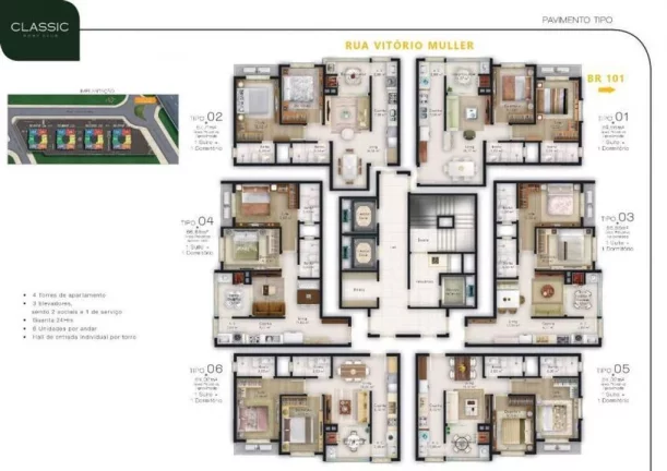 Imagem Apartamento Zona Central para Venda em Balneário Camboriú, Municípios, 2 dormitórios, 1 suíte, 2 banheiros, 1 vaga